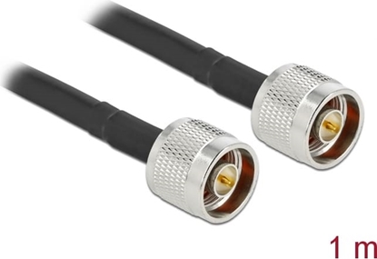 Picture of Delock Antenna Cable N plug to N plug LMR/CFD300 1 m low loss