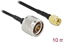 Picture of Delock Antenna Cable N plug to SMA plug LMR/CFD100 10 m low loss