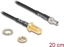 Attēls no Delock Antenna Cable RP-SMA jack bulkhead to TS-9 plug RG-174 20 cm