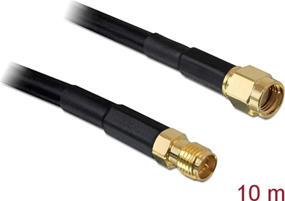Picture of Delock Antenna Cable RP-SMA Plug > RP-SMA Jack CFD/RF200 10 m Low Loss