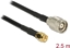 Picture of Delock Antenna Cable RP-TNC plug > SMA plug RG-58 C/U 2.5 m