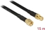 Picture of Delock Antenna Cable SMA plug > SMA jack CFD/RF200 15 m low loss