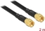 Attēls no Delock Antenna Cable SMA Plug > SMA Plug LMR195 2 m