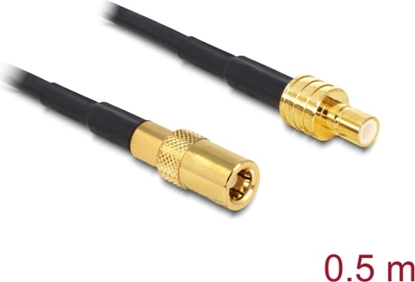 Picture of Delock Antenna Cable SMB Plug > SMB Jack RG-174 0.5 m