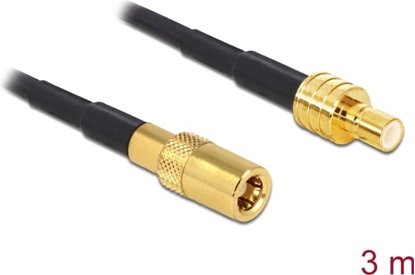 Picture of Delock Antenna Cable SMB Plug > SMB Jack RG-174 3 m