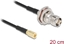Picture of Delock Antenna Cable TNC jack to SMB plug RG-174 20 cm