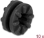 Attēls no Delock Anti vibration grommet black 10 pieces