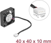 Picture of Delock Axial Fan 12 V DC, 40 x 40 x 10 mm black