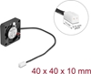 Picture of Delock Axial Fan 5 V DC, 40 x 40 x 10 mm black