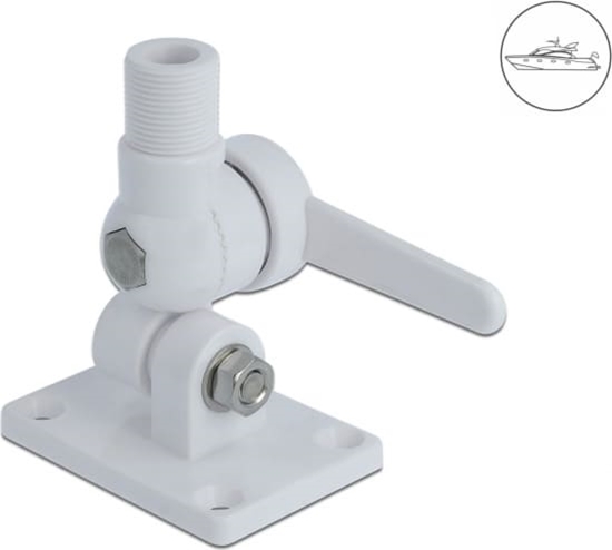 Picture of Delock Base for marine radio antenna with tilt joint ABS