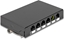 Attēls no Delock Blank Panel 6 port for Keystone RJ-modules black - for mounting on a table, wall or DIN rail