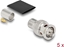 Изображение Delock BNC plug for crimping RG-11 with matching shrink tube