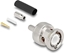 Attēls no Delock BNC plug for crimping RG-174 / RG-316 with matching shrink tube