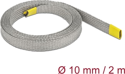 Picture of Delock Braided sleeve for EMC shielding stretchable 2 m x 10 mm