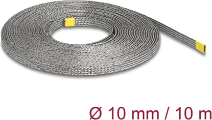 Изображение Delock Braided Sleeve for EMI shielding stretchable 10 m x 10 mm