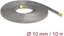Attēls no Delock Braided Sleeve for EMI shielding stretchable 10 m x 10 mm