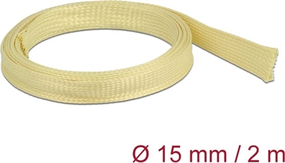 Изображение Delock Braided Sleeve made of aramid fibers 2 m x 15 mm