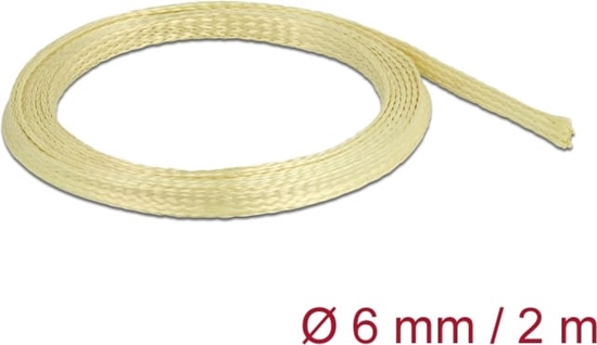 Picture of Delock Braided Sleeve made of aramid fibers 2 m x 6 mm