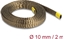 Изображение Delock Braided Sleeve made of basalt fibers 2 m x 10 mm brown