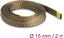 Изображение Delock Braided Sleeve made of basalt fibers 2 m x 15 mm brown