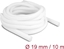 Изображение Delock Braided Sleeve self-closing 10 m x 19 mm white