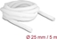 Изображение Delock Braided Sleeve self-closing 5 m x 25 mm white