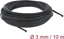 Изображение Delock Braided Sleeve stretchable 10 m x 3 mm black