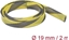 Изображение Delock Braided Sleeve stretchable 2 m x 19 mm black-yellow