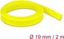 Attēls no Delock Braided Sleeve stretchable 2 m x 19 mm yellow