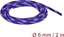 Picture of Delock Braided Sleeve stretchable 2 m x 6 mm blue-red-white