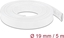 Picture of Delock Braided Sleeve stretchable 5 m x 19 mm white
