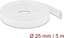 Изображение Delock Braided Sleeve stretchable 5 m x 25 mm white