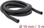 Picture of Delock Braided Sleeving self-closing 5 m x 16 mm black