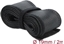 Изображение Delock Braided Sleeving with Hook-and-Loop Fastener 2 m x 19 mm black