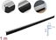 Изображение Delock Brush strip 40 mm with aluminium profile angled - length 1 m