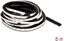 Изображение Delock Brush Strip self-adhesive 10 mm - length 5 m black