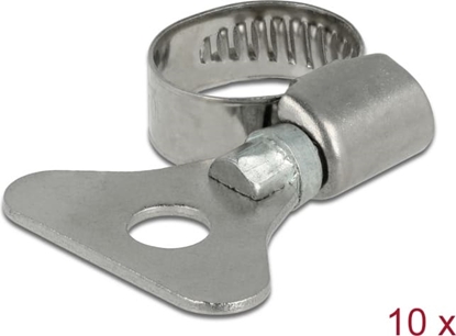 Picture of Delock Butterfly Hose Clamp 10 - 16 mm 10 pieces metal