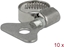 Attēls no Delock Butterfly Hose Clamp 13 - 19 mm 10 pieces metal