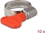 Picture of Delock Butterfly Hose Clamp 16 - 25 mm 10 pieces red
