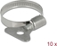 Изображение Delock Butterfly Hose Clamp 25 - 40 mm 10 pieces metal