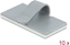 Attēls no Delock Cable clamp self-adhesive steel 10 pieces