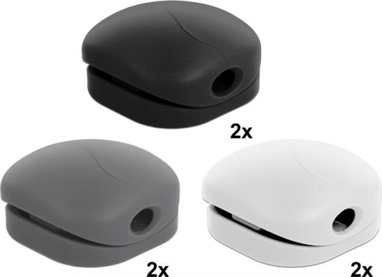 Picture of Delock Cable Clip Set 6 pieces