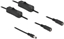 Picture of Delock Cable DC 5.5 x 2.1 mm male to 2 x DC female with switch 1 m