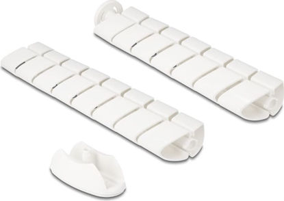 Picture of Delock Cable Duct for desk 740 x 75 mm height adjustable white