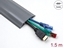 Изображение Delock Cable Duct PVC flexible 70 x 13 mm - length 1.5 m grey