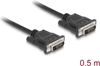 Изображение Delock Cable DVI 24+1 male > DVI 24+1 male 0.5 m black