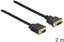 Attēls no Delock Cable DVI 24+5 female to VGA male 2 m