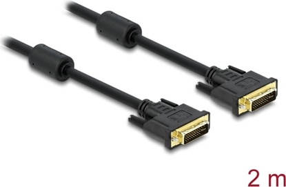 Picture of Delock Cable DVI 24+5 male > DVI 24+5 male 2 m black