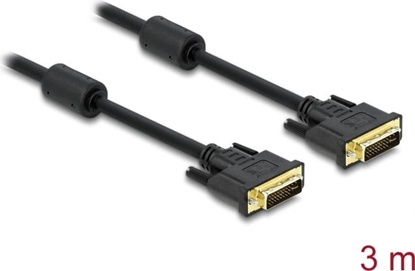 Picture of Delock Cable DVI 24+5 male > DVI 24+5 male 3 m black