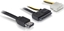 Attēls no Delock Cable eSATAp > SATA 22pin 2½" - 3½" HDD 1m